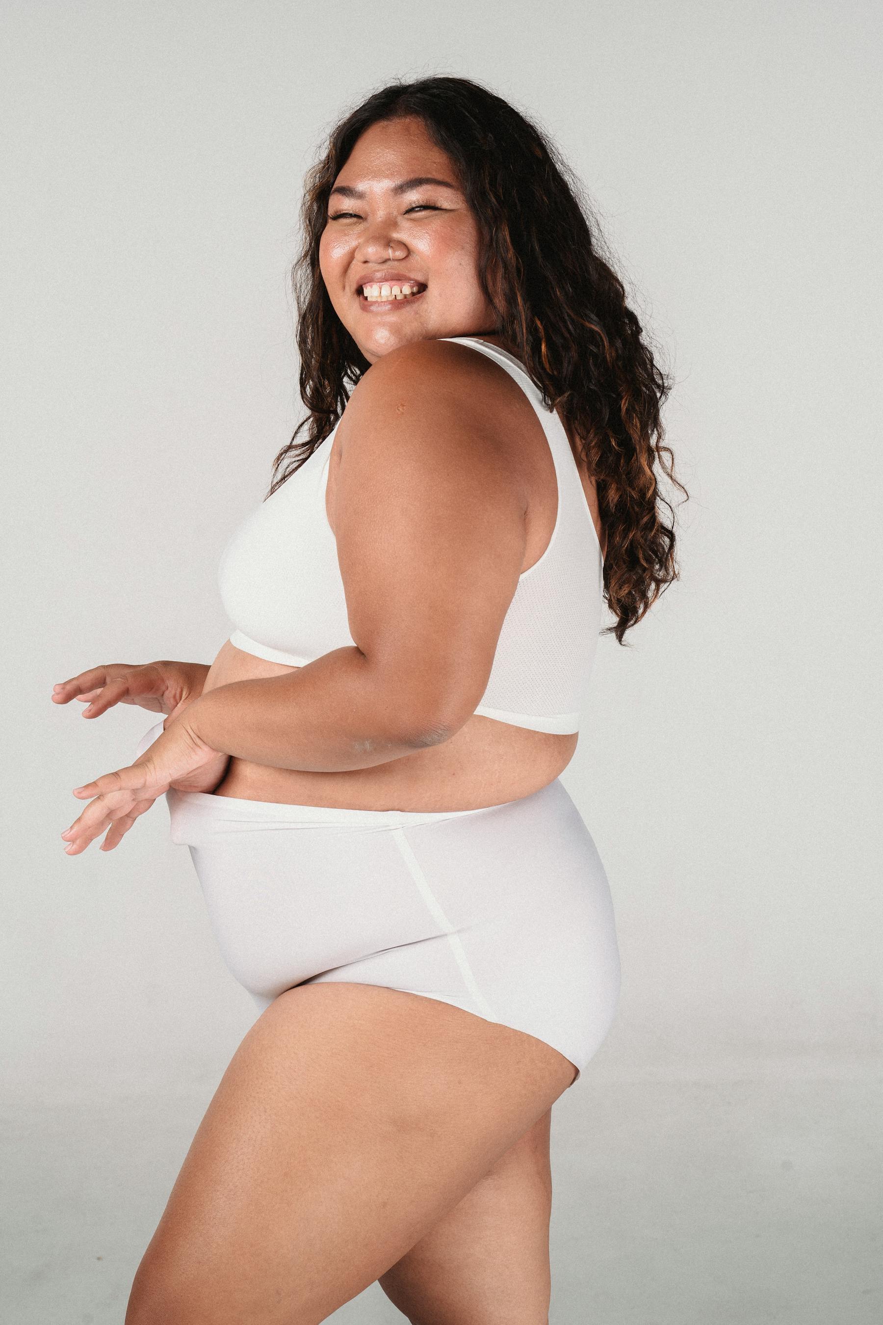 Single person on a healthy weight loss journey